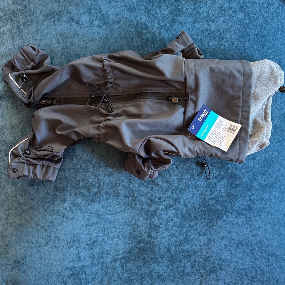 Trixie Gray Dog Raincoat